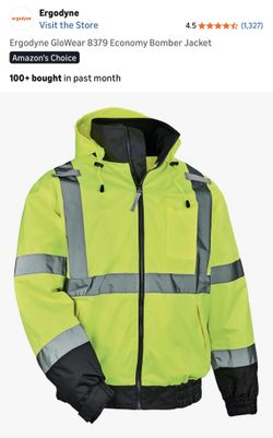 High Visibility Rain Jacket 