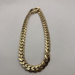 10Karat Cuban Link Gold Chain 
