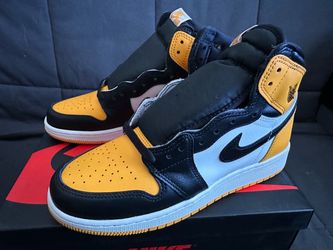 Nike Air Jordan 1 Retro High OG Taxi (GS) - Size 7Y