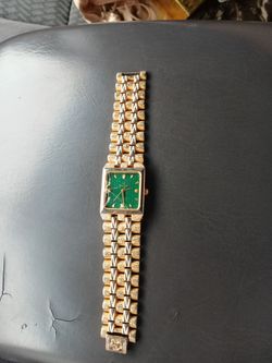bulova mens watch 18K gold. Plated
