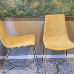 West Elm Slope Chairs
