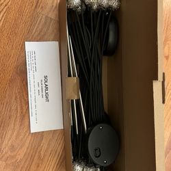 2 Pack Total 16LED Starburst Swaying in Wind Solar Lights 