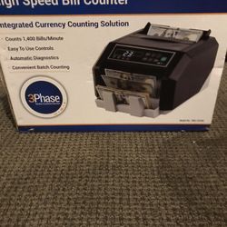 High Speed Money Counter 3phase