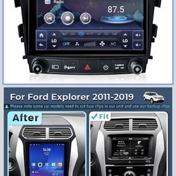 Lasertail Touchscreen GPS Multimedia In-Dash Unit for Ford Explorer 2011-2019 Car play Pantalla para carro automóvil