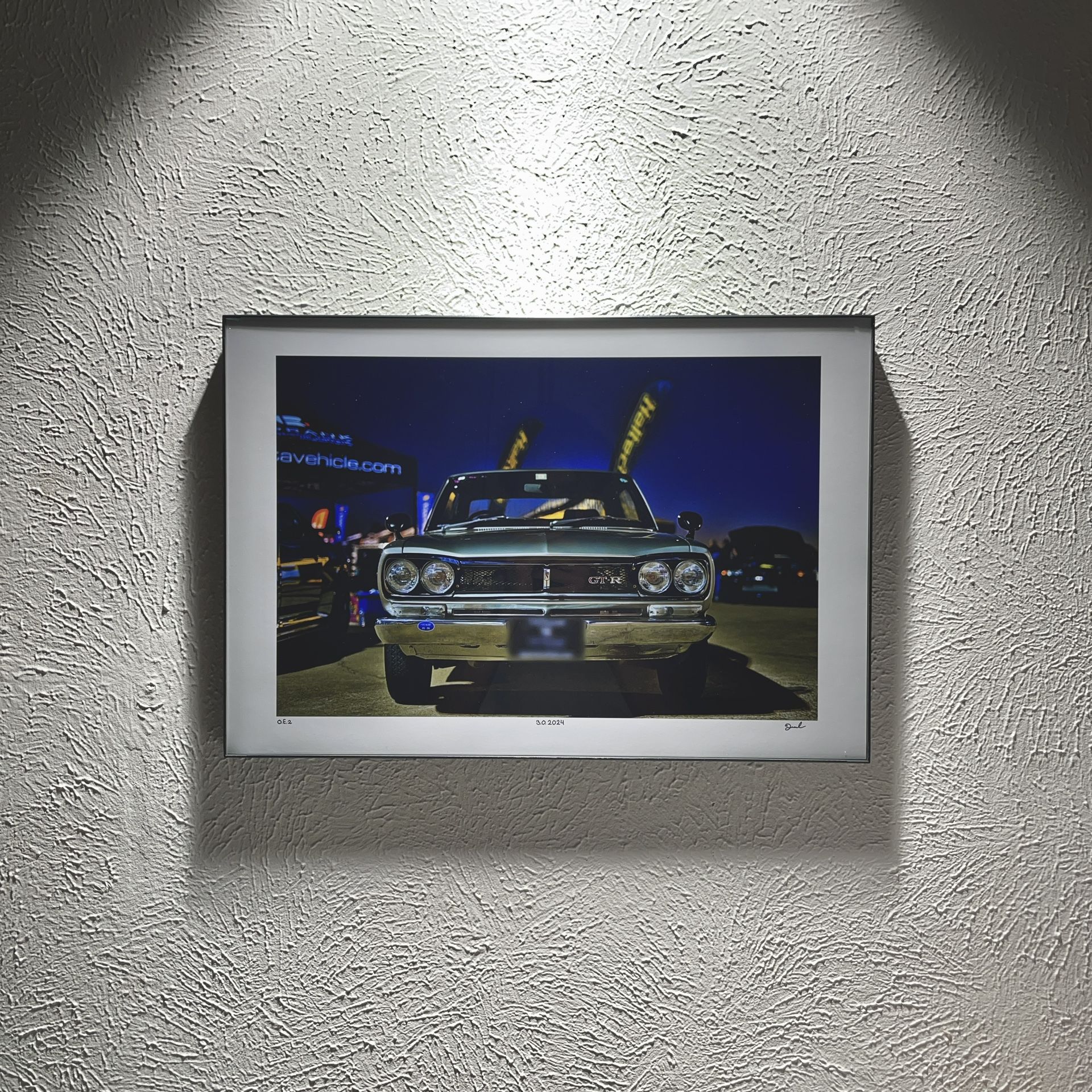 1971 Nissan GTR Skyline Hakosuka Fine Art Print