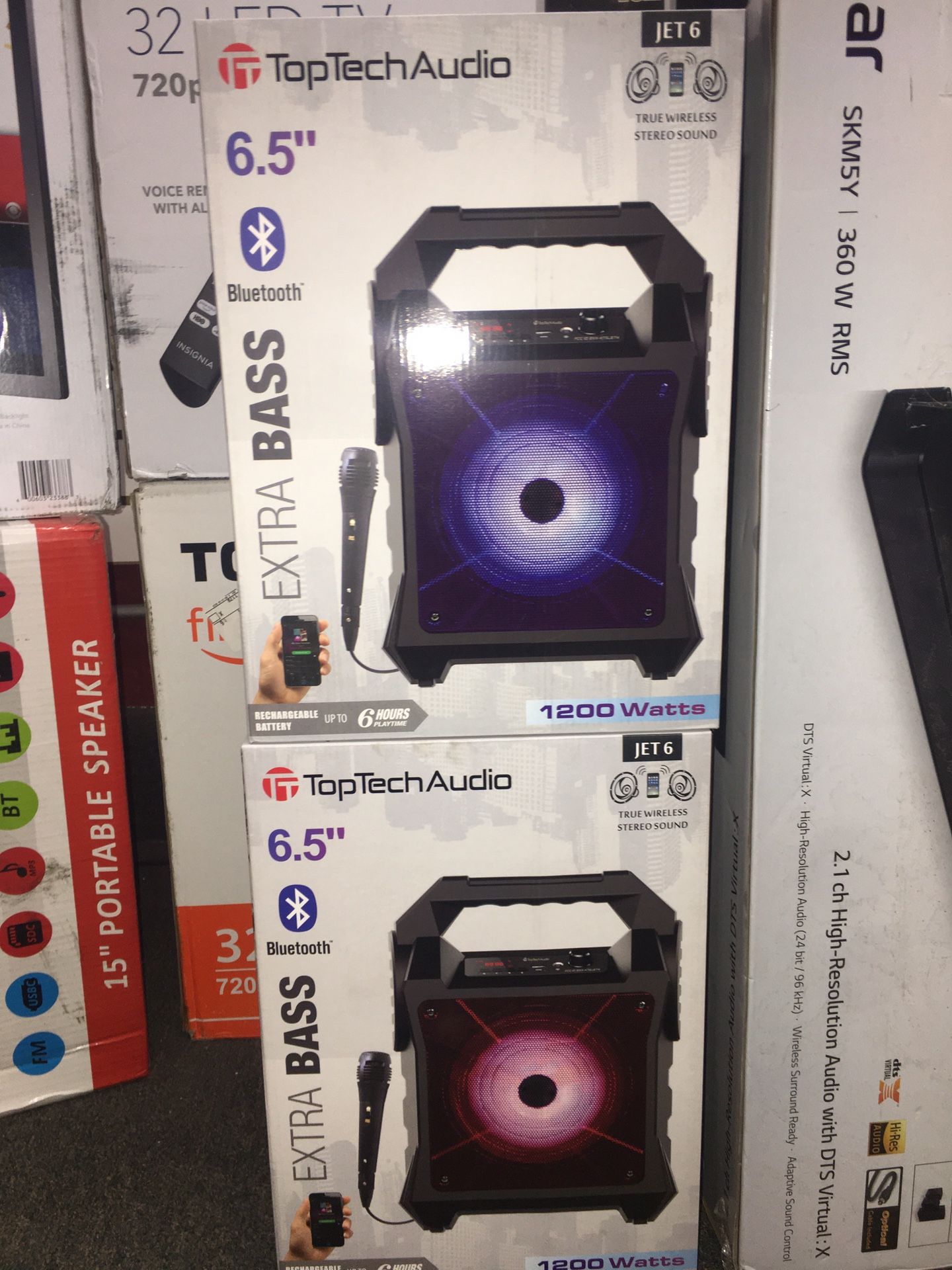 PORTABLE RECHARGEABLE SPEAKER $59