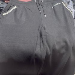 Bebe sweatpants size large color black