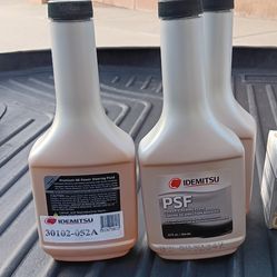3 bottles of new Mazda power steering fluid oil