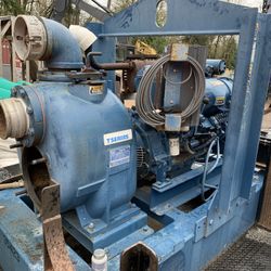 6” Diesel Powered Gorman Rupp Pump