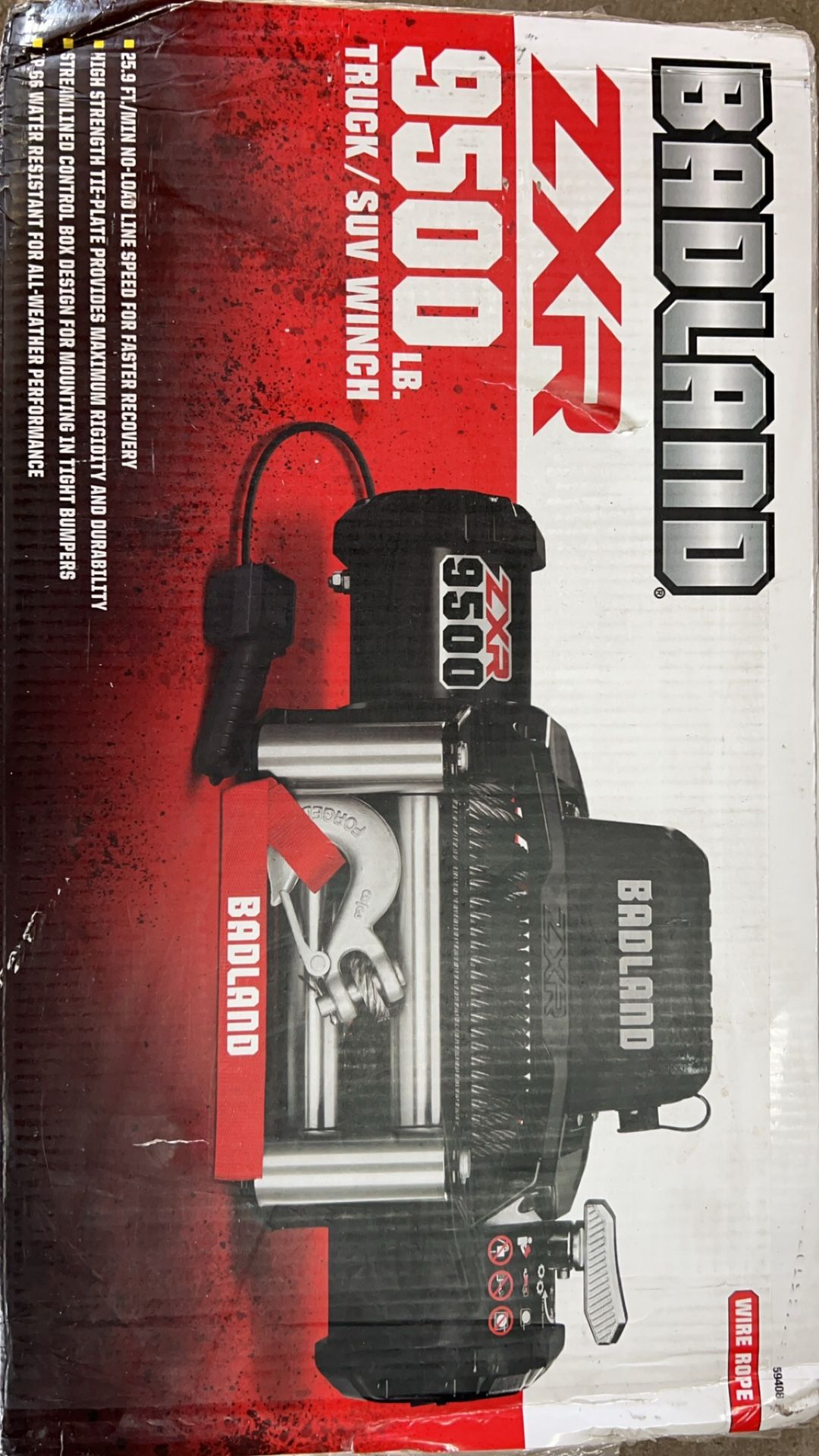 9,000lb Truck/SUV Winch (Best Offer)