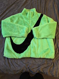 Nike Big Swoosh Fur Jacket Zip-up XXL