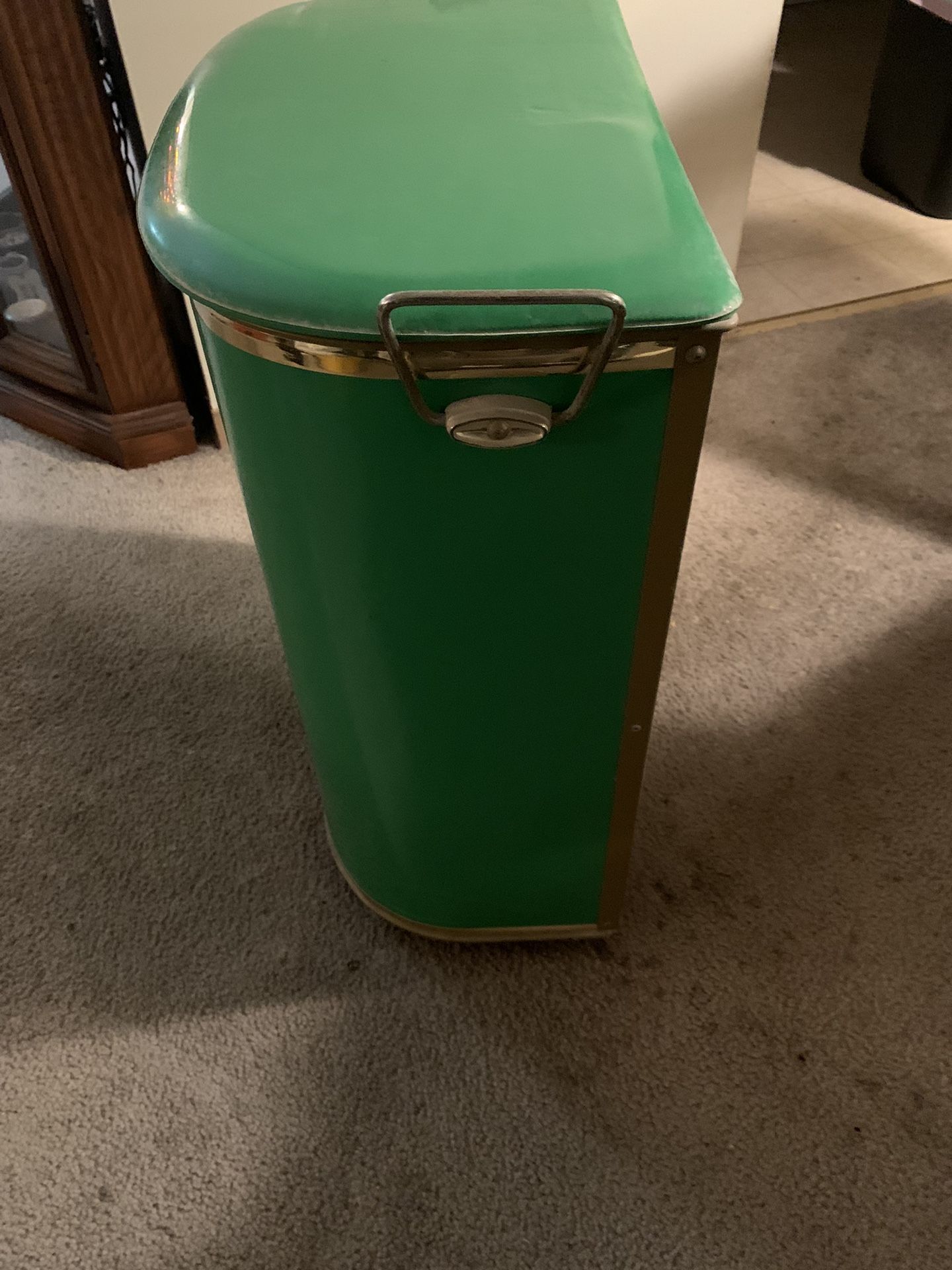 Vintage Clothes Hamper Metal