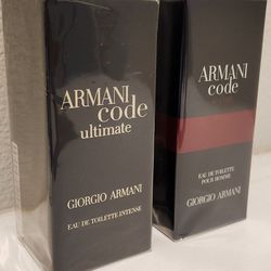 Armani Code A-List & Ultimate - Men's Fragrance Cologne Scent - Discontinued - Info in the Description 