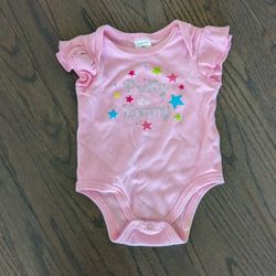 Cuddle Bear Baby Girls Bodysuit 'Pretty like Mommy', 6 Months