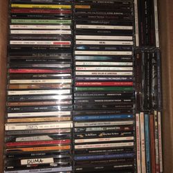Box Full Of CD’S In their Original Jewel Cases All In Good Condition $50