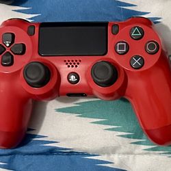 Authentic Sony PlayStation 4 Controller Red PS4 Refurbished
