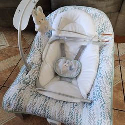 Ingenuity Keep Cozy 3-in-1 Grow with Me Vibrating Baby Bouncer Seat & Infant to Toddler Rocker - Spruce, Newborn and up
