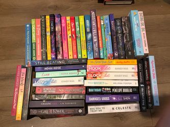 Large Collection of Contemporary Romance and Fantasy Paperback Books ($6 each or take all for $120)