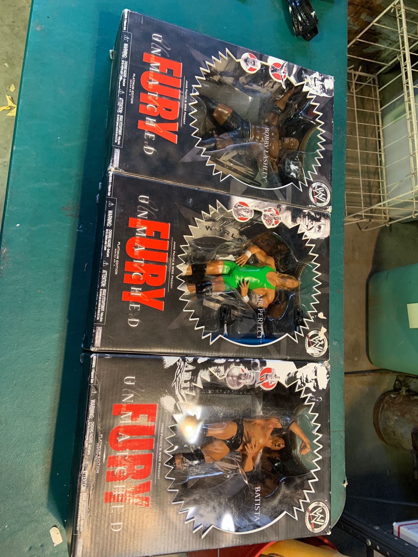 2007 Wrestling Action Figures sealed