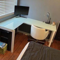 Glass Desk