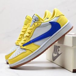 Jordan 1 Low Travis Scott 'Canary'