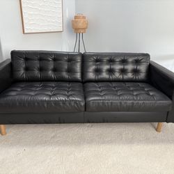 Leather couch