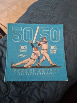 Shohei Ohtani 50/50 Embroidered Patch