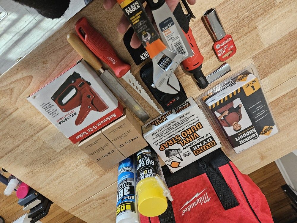 Tools For Plumbing,HVAC, Insulation And More