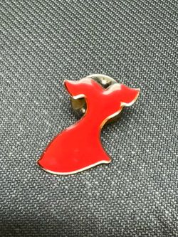 Go Red for Women" Awareness Lapel Pin - Iconic Heart Health Symbol