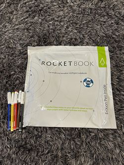 Rocketbook Core Reusable Notebook – New in Box w/ FriXion Pens