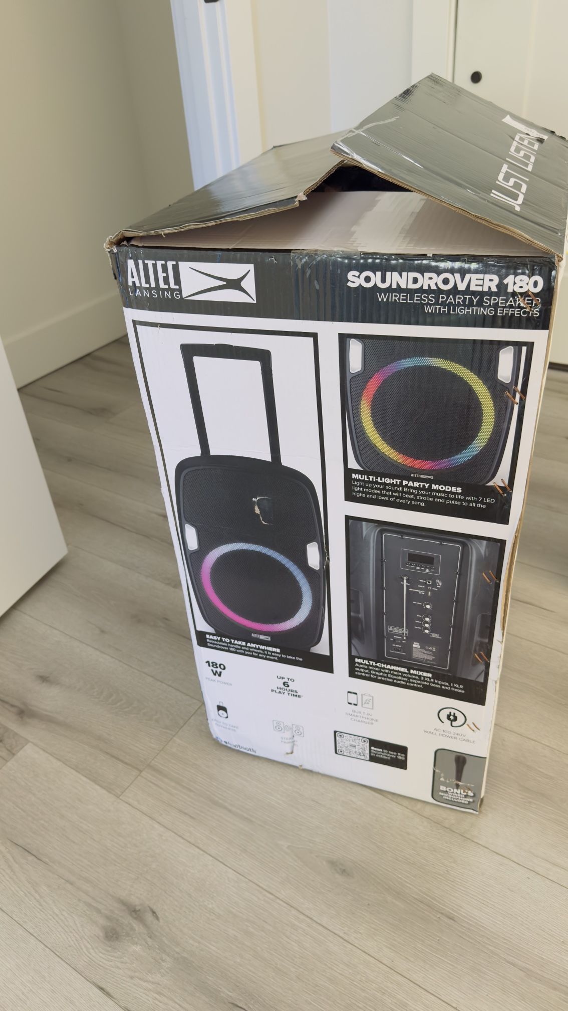 SoundRover 180 Bluetooth Speaker – Brand New, Never Used