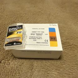 312 Hearing Aid Batteries  