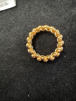 Cartier Clash De Cartier Ring Excellent Condition 18K Pink Gold Diamond MM Ring Size 6.5