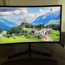 Samsung 27” Curved monitor (S27D366GAN) - Excellent Condition