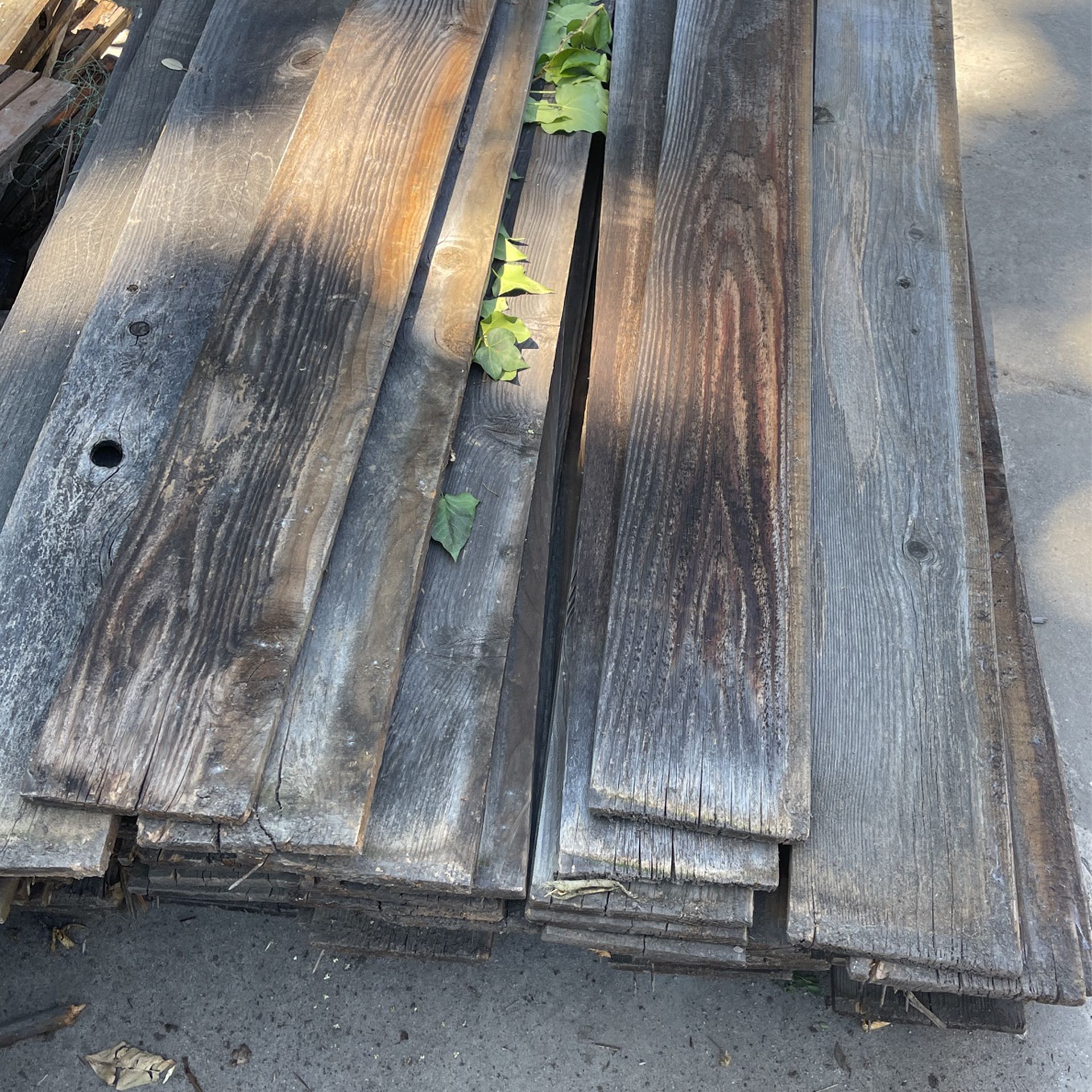 Free Old Fence Boards 