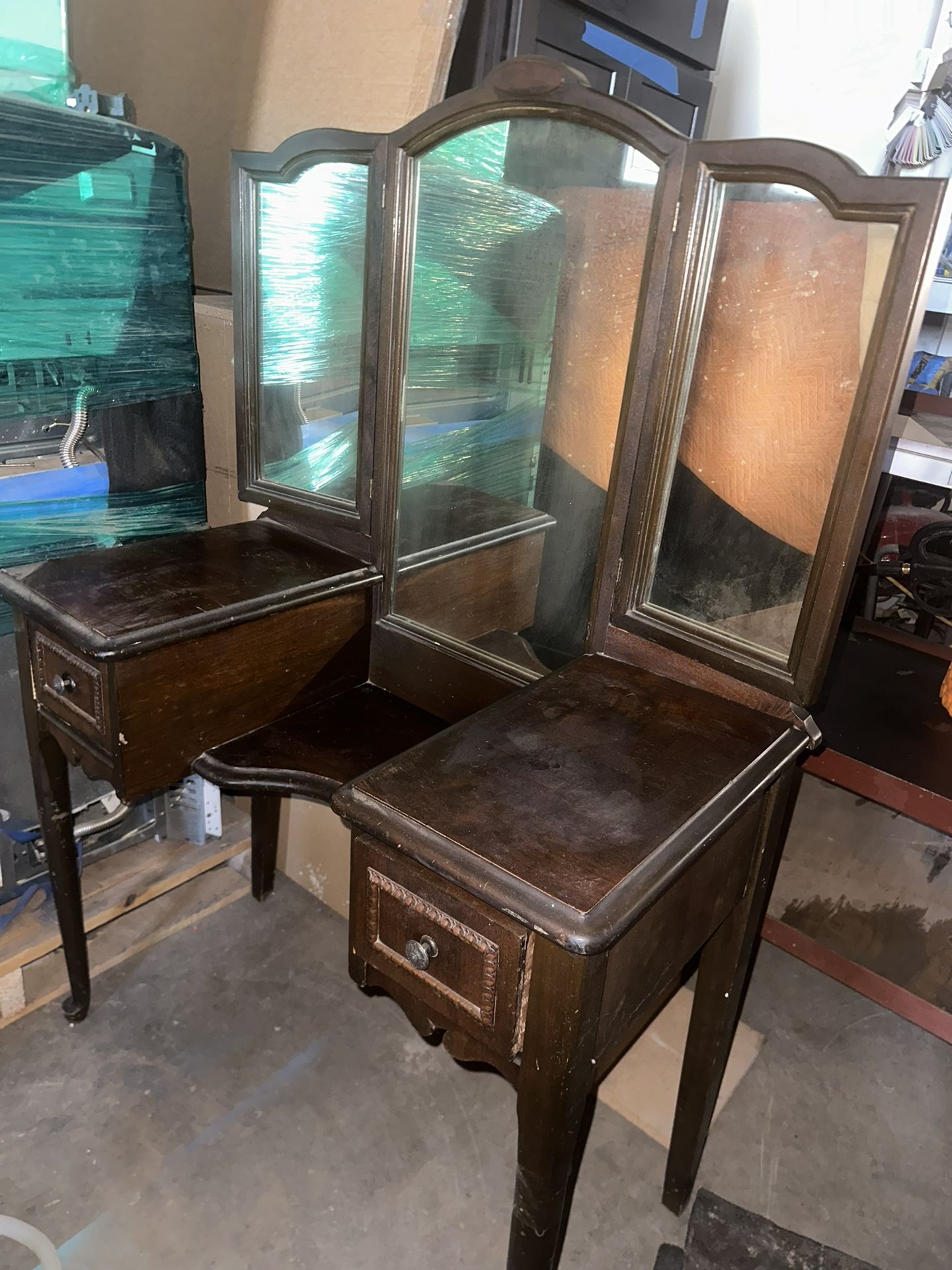 Antique Oak Desk
