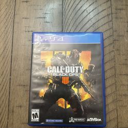 Call Of Duty Black Ops 4 For PS4