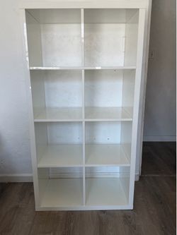 8 White Cube Organizer