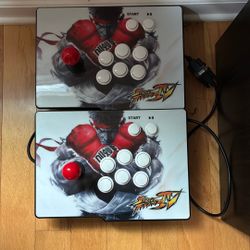 Street Fighter IV Arcade Fight Sticks (Pair) - Excellent Condition!