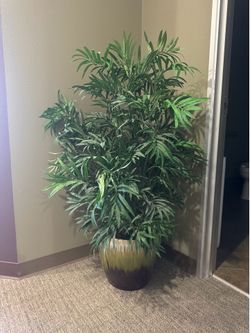 Faux Palm plant