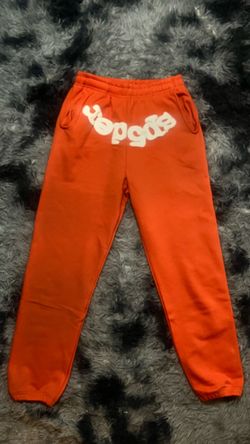 Orange Sp5der Sweatpants