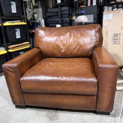 Pottery Barn Grand Turner Square Arm Chair