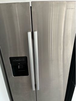 REFRIGERATOR AMANA 36” stainless steel