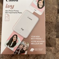 Canon Ivy Mini Photo Printer Rose Gold