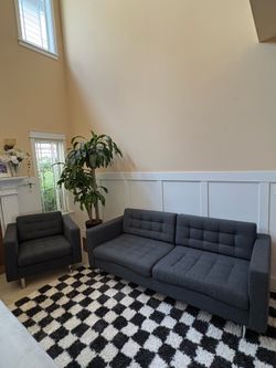IKEA MORABO Sofa & Armchair Set – Excellent Condition