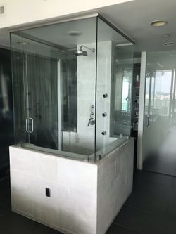 Shower door