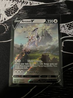 Arceus V Promo Legends Arceus