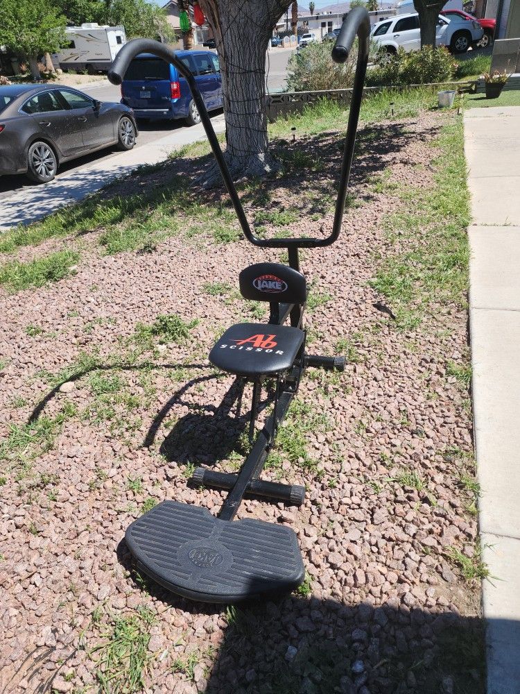 Body by JAKE AB SCISSOR Exerciser Abdominal Crunch Workout Machine