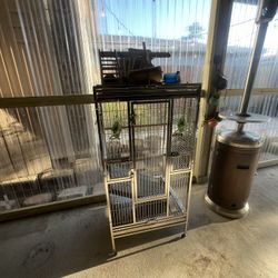 4 Bird Cages 