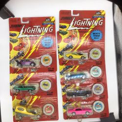 🔥🔥Johnny Lightning Limited Edition 🔥🔥 1993 🔥🔥 Authentic Commemorate Replaces 🔥🔥 💥All seven = One Lot 💥🔥🔥